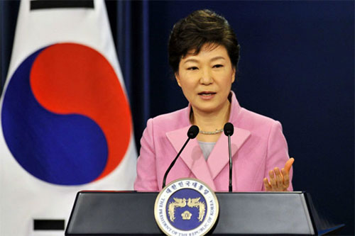 la expresidenta surcoreana Park Geun-hye